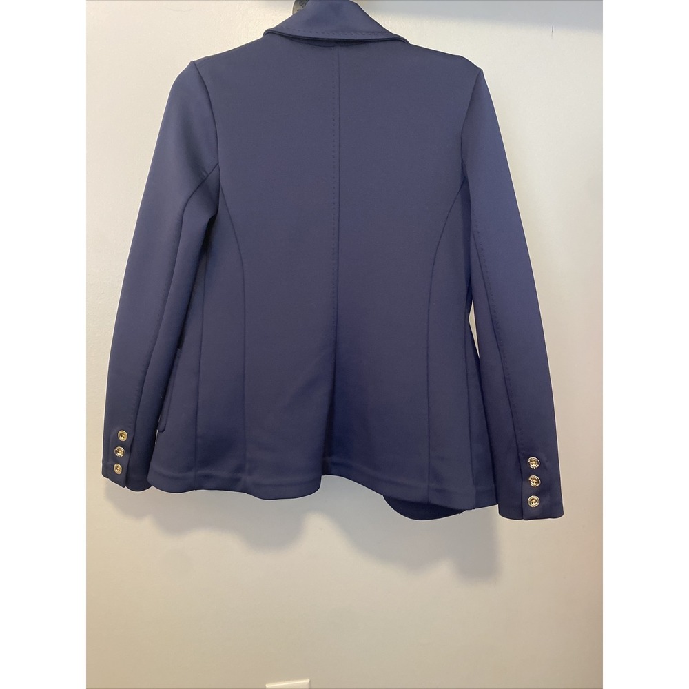 Lilly Pulitzer Women's Braylee Blazer Navy Stretch Blazer Size XS - Picture 6 of 9